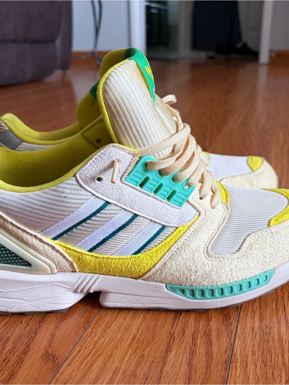 ZX 8000 adidas frozen lemonade men’s shoes